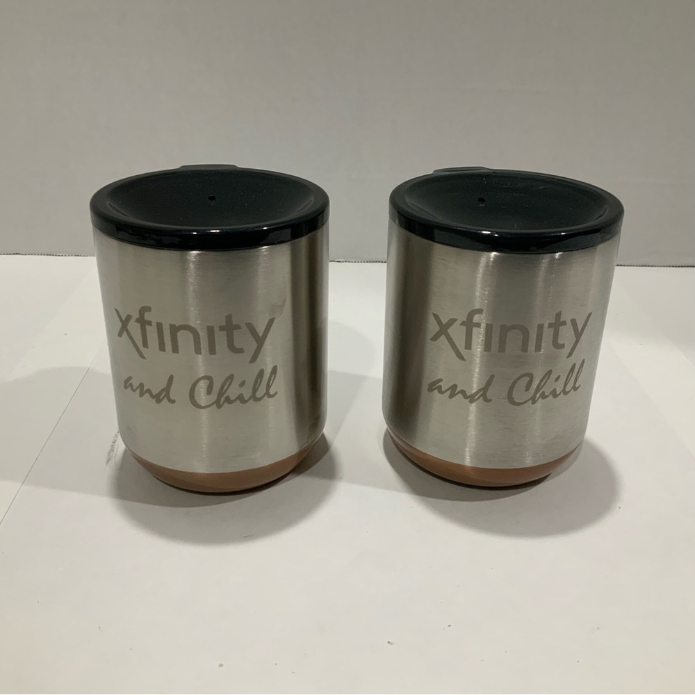 Double Wall Vacuum Mugs / Tumblers Insulated Stainless Steel (2)
